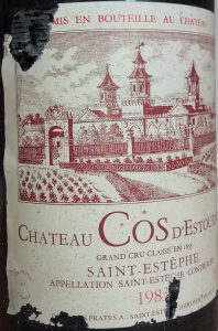 Cos d'Estournel 1983