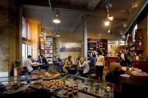 Comptoir Gascon: the interior is very French and attractive. A 'home from home'